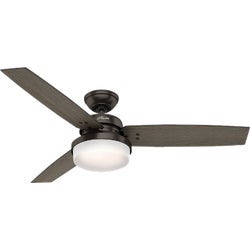 Item 502386, 52-inch ceiling fan ideal to compliment any modern space.