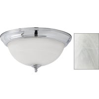 IFM413CH Home Impressions 13 In. Flush Mount Ceiling Light Fixture ceiling fixture flush light mount