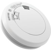 1039871 First Alert 10-Year Battery Slim Round Carbon Monoxide/Smoke Alarm With Voice Alert