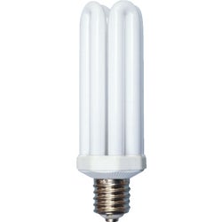 Item 502545, 4U CFL (compact fluorescent) mogul base light bulb.
