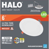 HLBSL6099FS351EMWR Halo Color Selectable Recessed Light Kit
