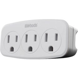 Item 502710, 3-outlet wall tap adapter.