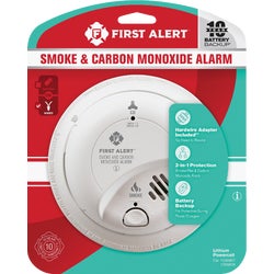 Item 502796, Combination smoke &amp; carbon monoxide detector.
