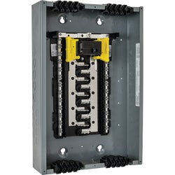 Item 502827, 100-amp main breaker plug-on neutral-ready load center value pack featuring