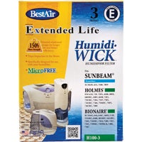 H100-PDQ-3 BestAir Extended Life Humidi-Wick H100 Humidifier Wick Filter