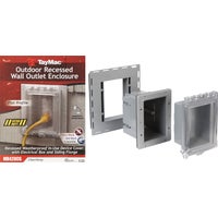 MR420CG TayMac Recessed Outdoor Outlet Kit