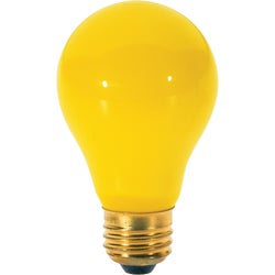 Item 504822, A19 incandescent light bulb with medium base.