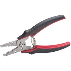 Item 505554, ArmorEDGE wire stripper has stainless steel, dual ground cutting blades for
