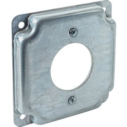 Item 506081, Square industrial surface cover used to close a 4 In.