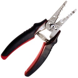 Item 507644, Circuit Alert NM cable stripper with voltage sensor is 2 tools in 1.