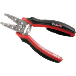 Item 507652, Circuit Alert NM wire stripper with voltage sensor is 2 tools in 1.
