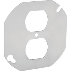 Item 507954, Octagon flat cover used to close off a 4 In.