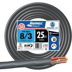 Item 507989, Type NM-B cable is designed specifically for use in residential and 