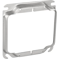 Item 508025, Square one-gang device ring used with 4 In. square boxes.