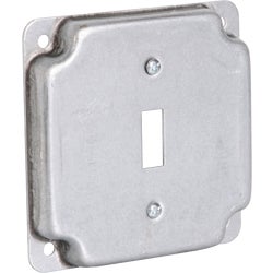 Item 508043, Square industrial surface cover. Used to close a 4 In.