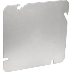 Item 508098, Square blank cover. Used with 4-11/16 In.