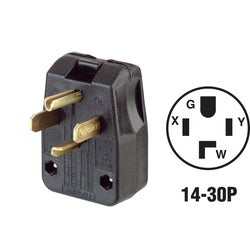Item 508489, 30A/50A (amp) right angle, dead front plug.