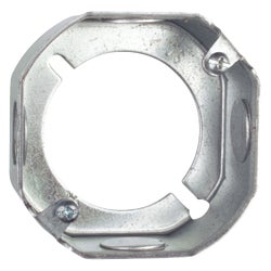 Item 509493, Durable steel construction octagon box extension. 3-1/2 In. x 1-1/2 In.