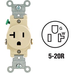 Item 509574, Commercial specification grade single outlet.