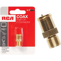 Item 509841, Ideal for all types of coax signals including cable TV, VCR, and satellite 