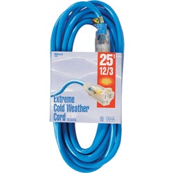 Item 510195, Heavy-duty SJTW cold weather extension cord.