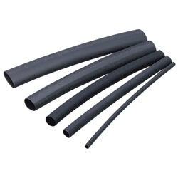 Item 510599, Heat shrink tubing ideal for repairing electrical cords on tools and 