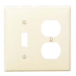 Item 511307, Commercial specification grade, duplex outlet/single toggle switch 