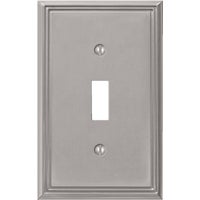 77TBN Amerelle Metro Line Cast Metal Switch Wall Plate