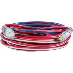 Item 511626, Contractor grade extension cord with lighted end.