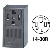 R20-55054-P00 Leviton 4-Wire Dryer Power Outlet