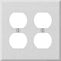 C982DDW Amerelle PRO Stamped Steel Outlet Wall Plate