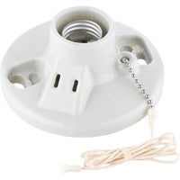 000-09716-00C Leviton Lampholder With Grounded Outlet