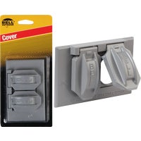 5180-5 Bell Aluminum Weatherproof Outdoor Outlet Cover