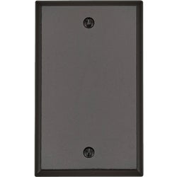Item 514116, Traditional, thermoset blank wall plate.