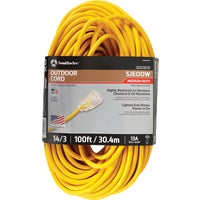 1489SW0002 Coleman Cable 14/3 Cold Weather Extension Cord