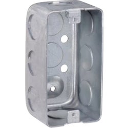 Item 515590, Handy box used for convenience outlets, switches, and small junction boxes 