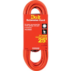 Item 516169, 16-gauge/2-conductor SJTW medium-duty, all-weather extension cord.