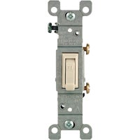 208-01451-02T Leviton Toggle Single Pole Grounded Switch