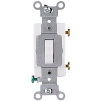 S02-CS115-2WS Leviton Commercial Grade Toggle Single Pole Switch