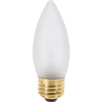 S3734 Satco Medium B11 Incandescent Decorative Blunt Tip Light Bulb
