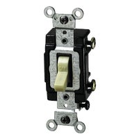 S01-5501-LHI Leviton Illuminated Commercial Grade Toggle Single Pole Switch