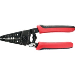 Item 517496, 6" wire stripper with lock strips sold or stranded wire with precision 