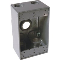 5331-0 Hubbell Single Gang Weatherproof Outdoor Outlet Box