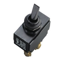 Item 517704, Non-metallic toggle switch. Ideal for use in boats, RVs, and campers.