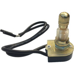 Item 517763, Single pole, single throw On/Off single current rotary switch.