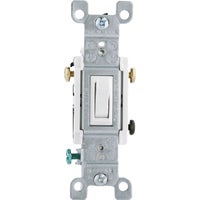 226-01453-02W Leviton Grounded Quiet 3-Way Switch Contractor Pack