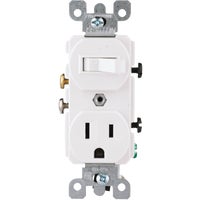 52250WS Leviton Heavy-Duty Switch & Outlet