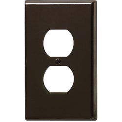 Item 518530, Smooth plastic, oversized wall plate (3/4 In.