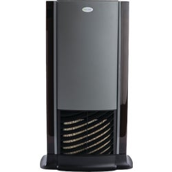 Item 520373, Tower humidifier featuring a small footprint, sleek lines, and digital 