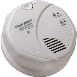 Item 520831, Combination carbon monoxide/smoke alarm.